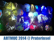 ARTMUC 2014 auf der Praterinsel ist Bayerns neues Event für zeitgenössische Kunst. Rund 100 Künstler und Kunstvereine präsentieren sich vom 29.05.-01.06.2014 einem breitgefächerten und interessierten Publikum. (©Foto: Martin Schmitz)